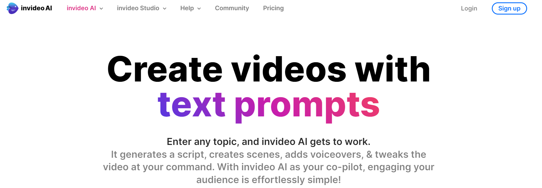 InVideo AI视频制作器